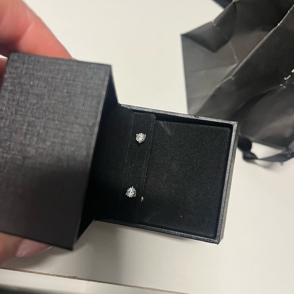 Elegant Silver Stud Earrings